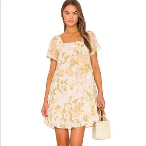 Rails Valentina dress; size M; color: citrus floral